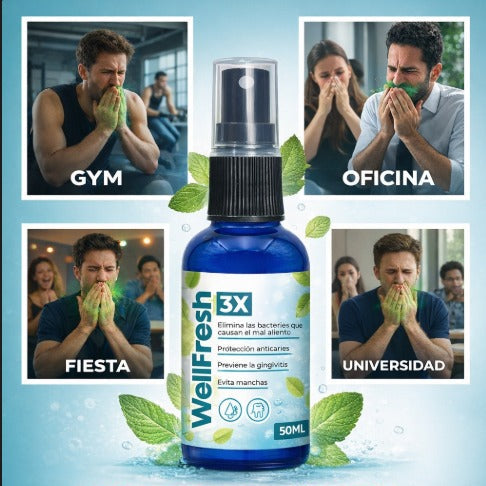 WellFresh™ – Tu arma secreta contra el mal aliento ✅